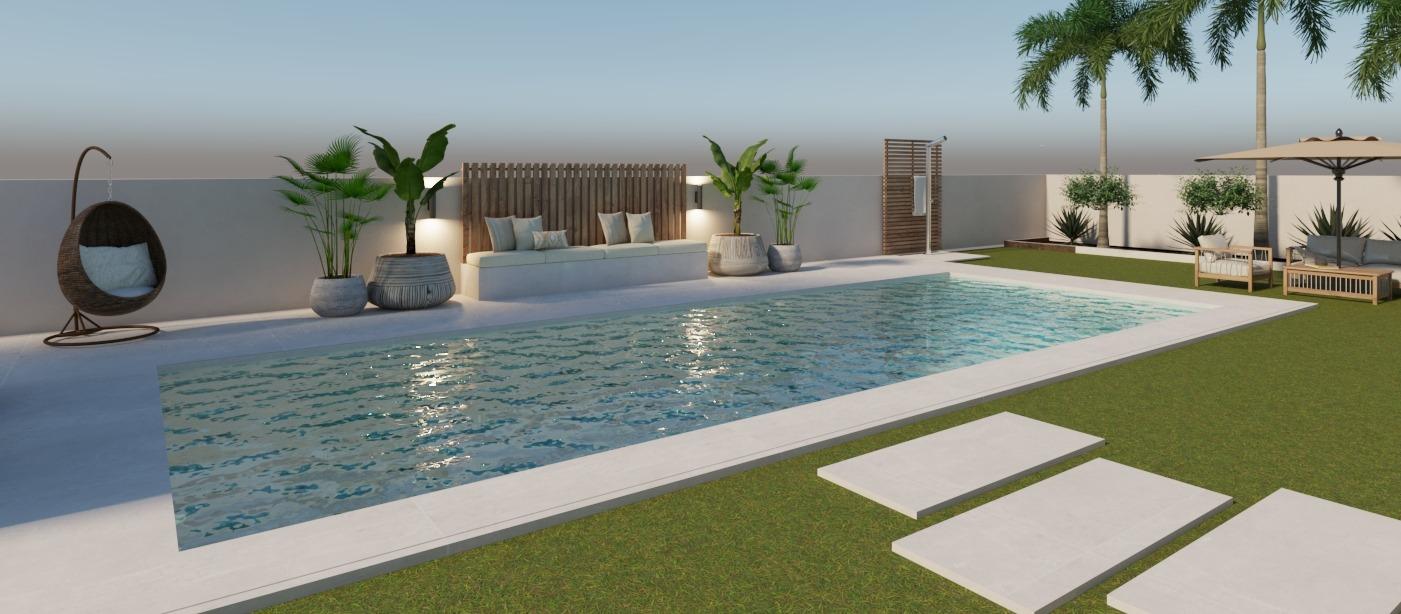 Villa a Pinoso, Alicante, Spagna 3 camere da letto, 123 mq. N° 111216
