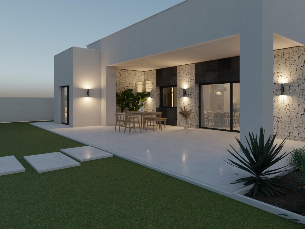 Villa a Pinoso, Alicante, Spagna 3 camere da letto, 123 mq. N° 111216