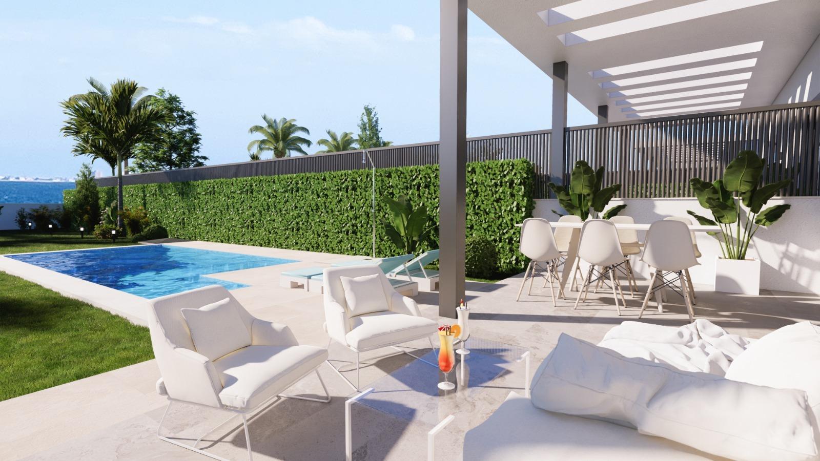 Villa in Los Alcazares, Murcia, Spain 3 bedrooms, 120 sq.m. No. 111221