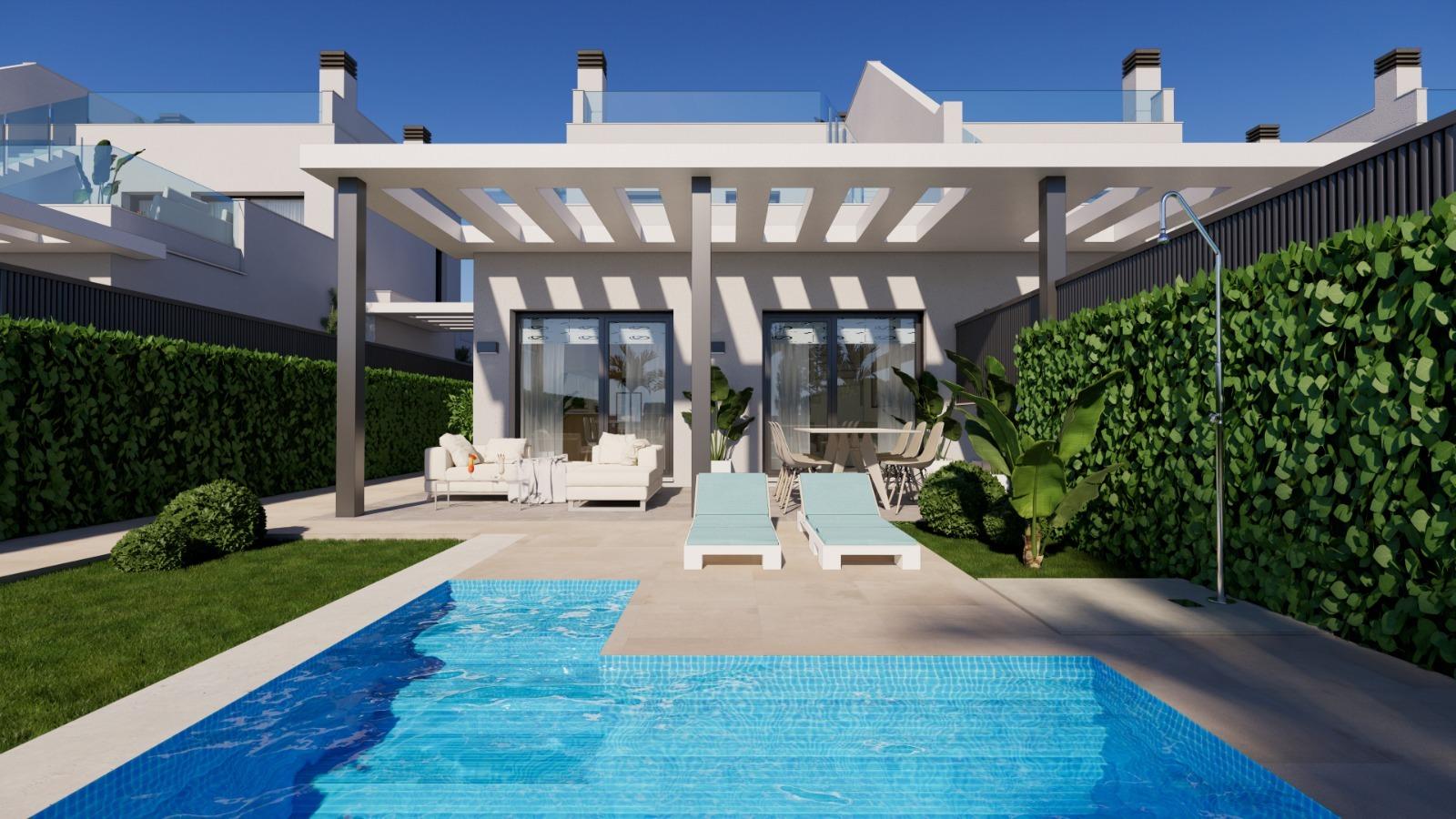 Villa in Los Alcazares, Murcia, Spain 3 bedrooms, 120 sq.m. No. 111221