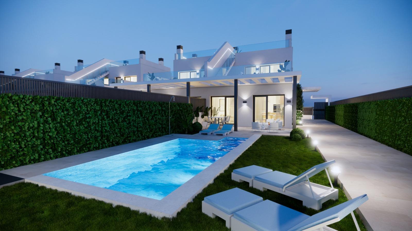 Villa in Los Alcazares, Murcia, Spain 3 bedrooms, 120 sq.m. No. 111221