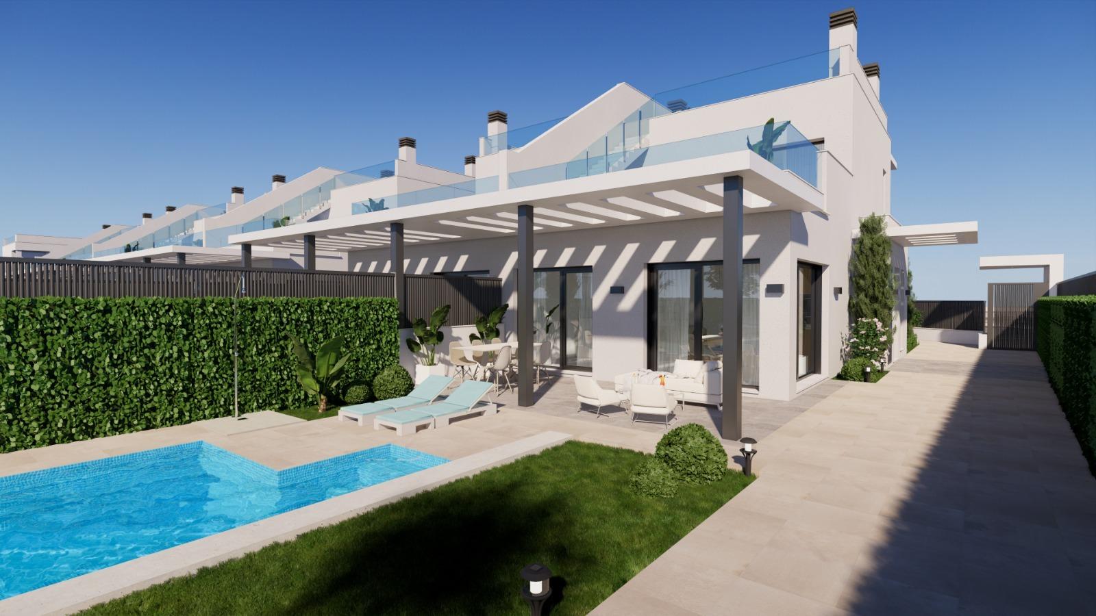 Villa in Los Alcazares, Murcia, Spain 3 bedrooms, 120 sq.m. No. 111221
