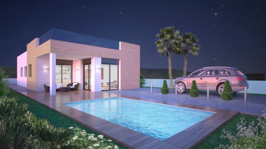 Villa en Pinoso, Alicante, España 3 dormitorios, 120 m2 No. 111217