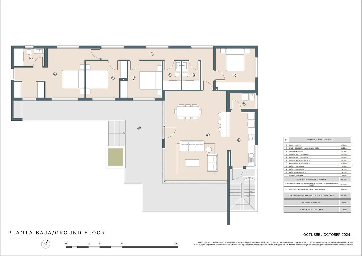 Huvila Torrevieja, Alicante, Espanja 4 makuuhuonetta, 167 m2 No. 111223
