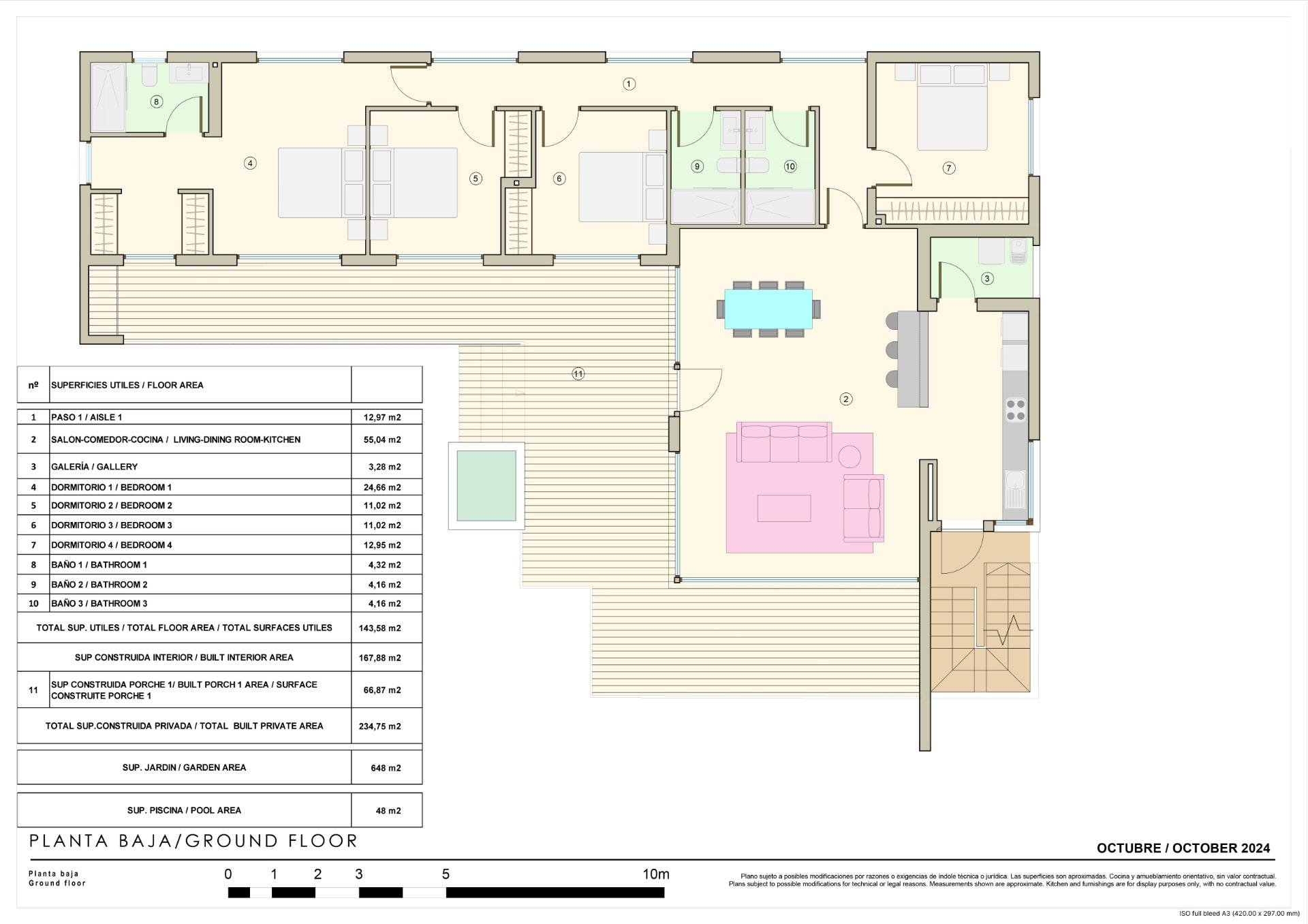 Huvila Torrevieja, Alicante, Espanja 4 makuuhuonetta, 167 m2 No. 111223