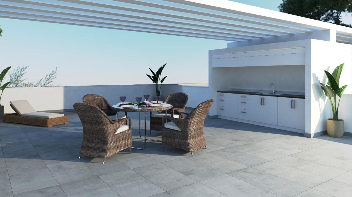 Bungalow in Pilar de la Horadada, Alicante, Spain 3 bedrooms, 93 sq.m. No. 112979