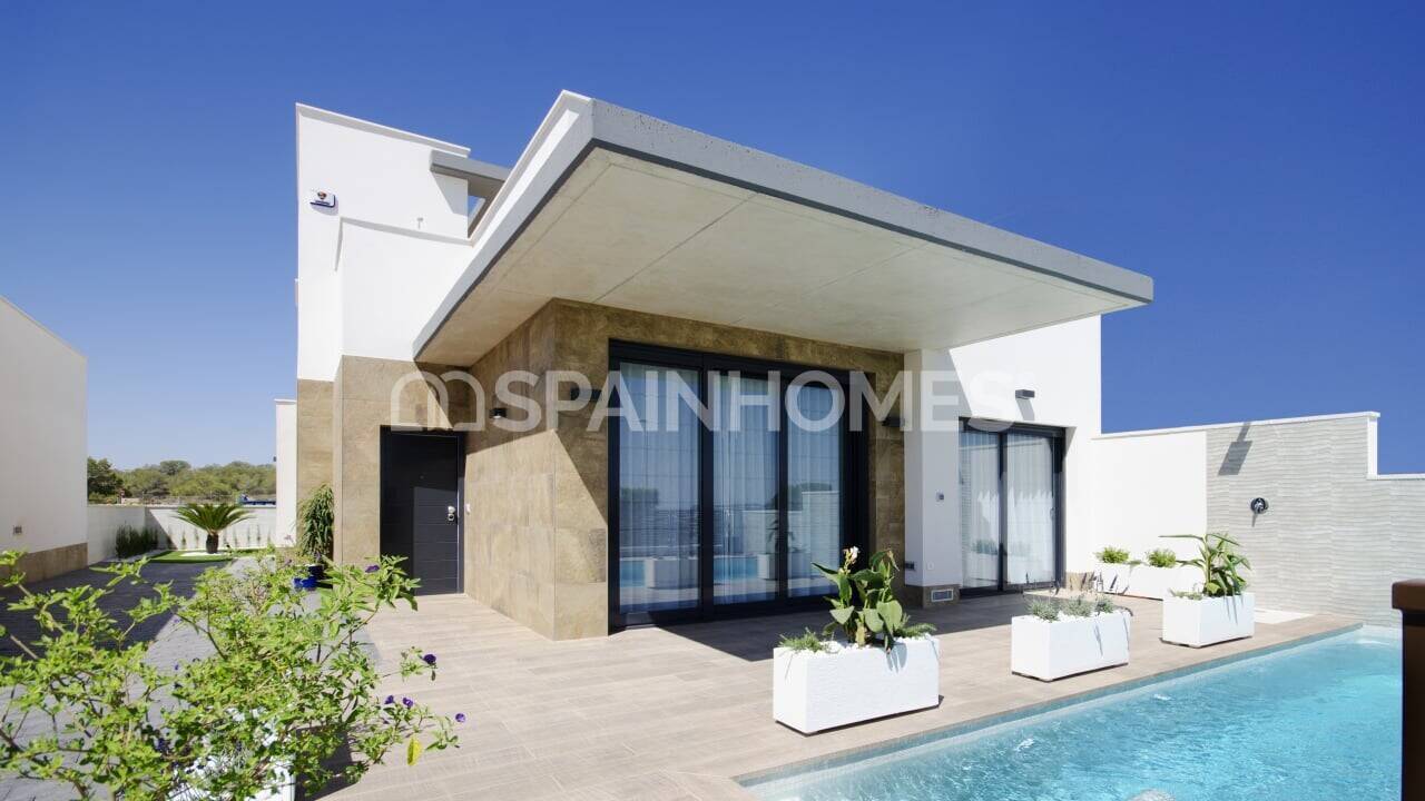 Huvila San Miguel de Salinas, Alicante, Espanja 3 makuuhuonetta, 144 m2 No. 48775