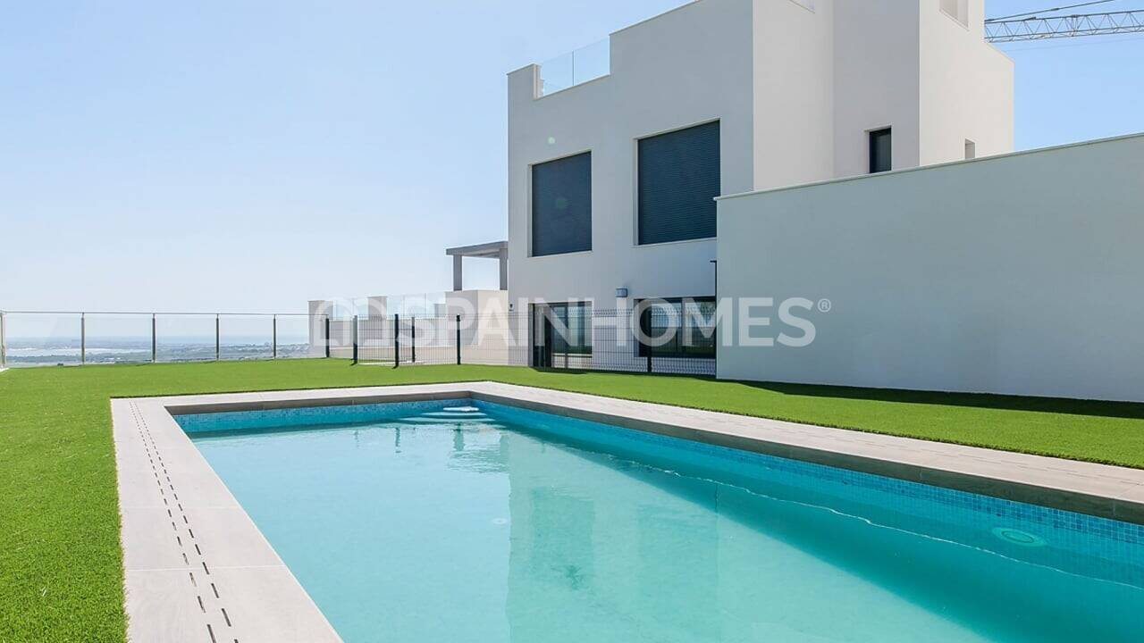 Huvila San Miguel de Salinas, Alicante, Espanja 3 makuuhuonetta, 144 m2 No. 48775