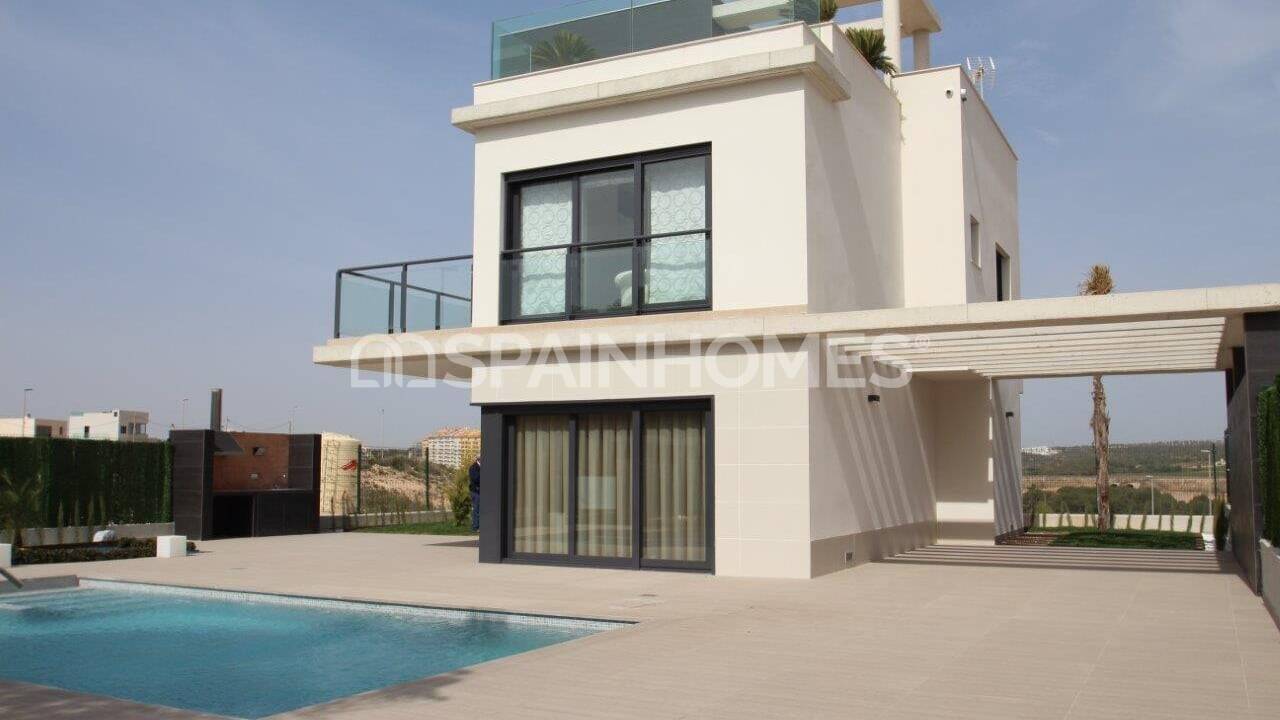 Huvila San Miguel de Salinas, Alicante, Espanja 3 makuuhuonetta, 144 m2 No. 48775