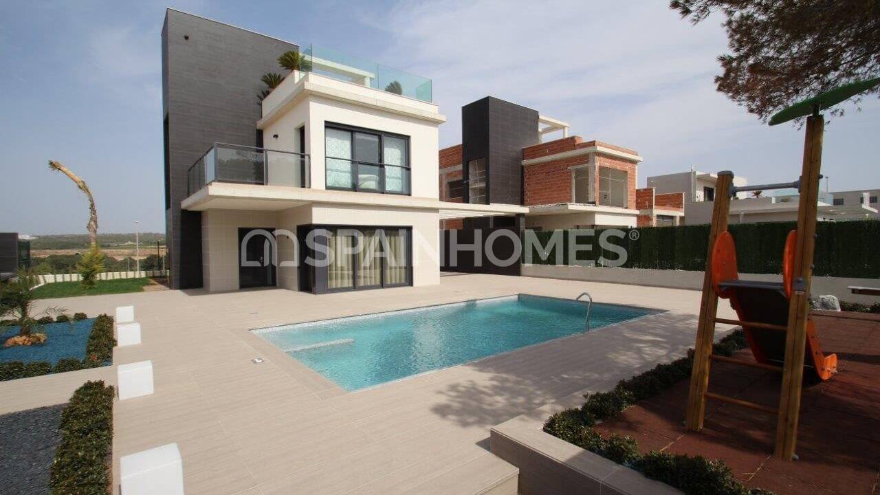 Huvila San Miguel de Salinas, Alicante, Espanja 3 makuuhuonetta, 144 m2 No. 48775