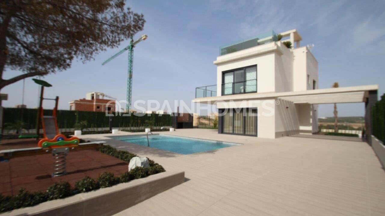 Huvila San Miguel de Salinas, Alicante, Espanja 3 makuuhuonetta, 144 m2 No. 48775