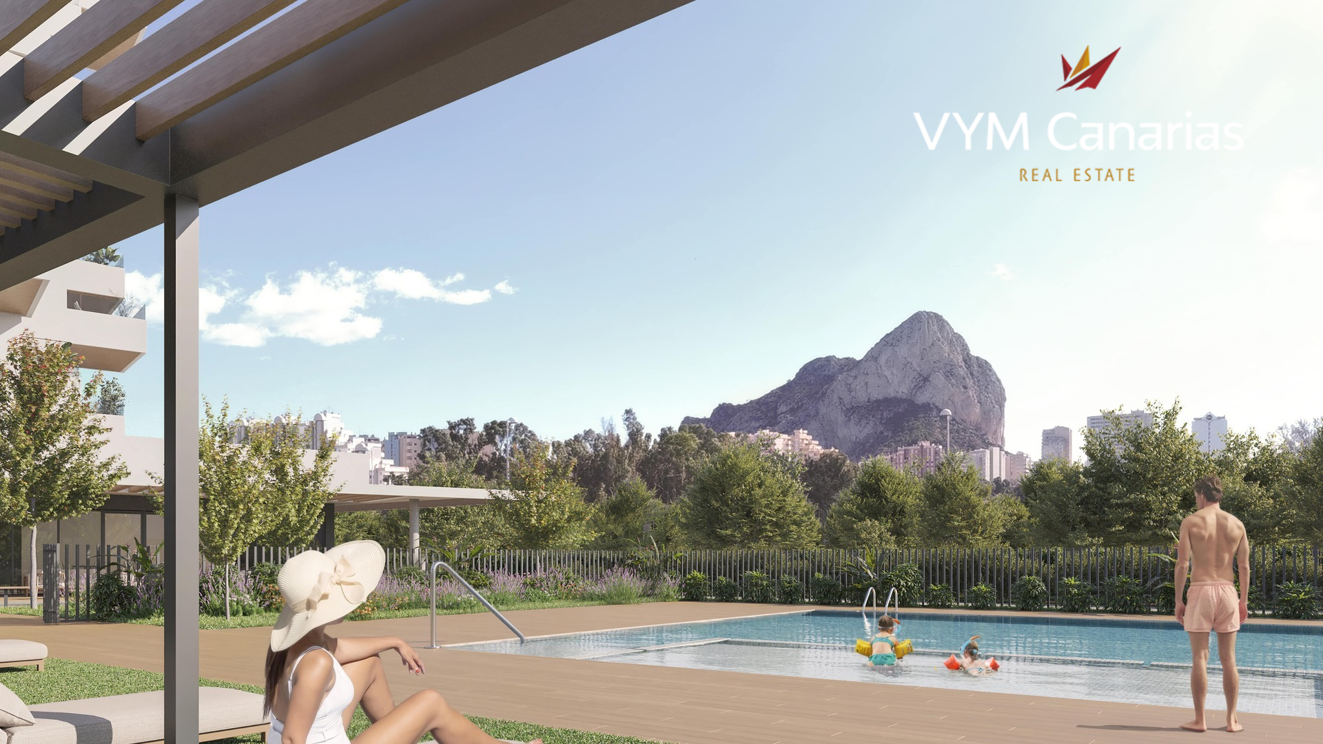 Apartment in Calpe, Alicante, Spain 2 bedrooms, 60 sq.m. No. 93059