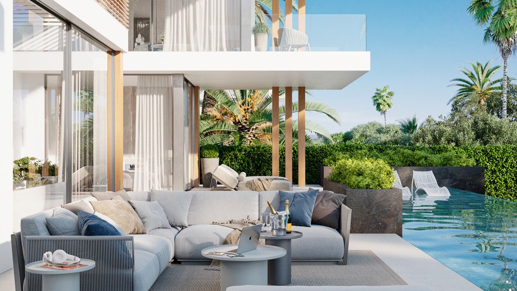 Villa i Marbella, Malaga, Spanien 5 sovrum, 488 kvm. Nr. 106433