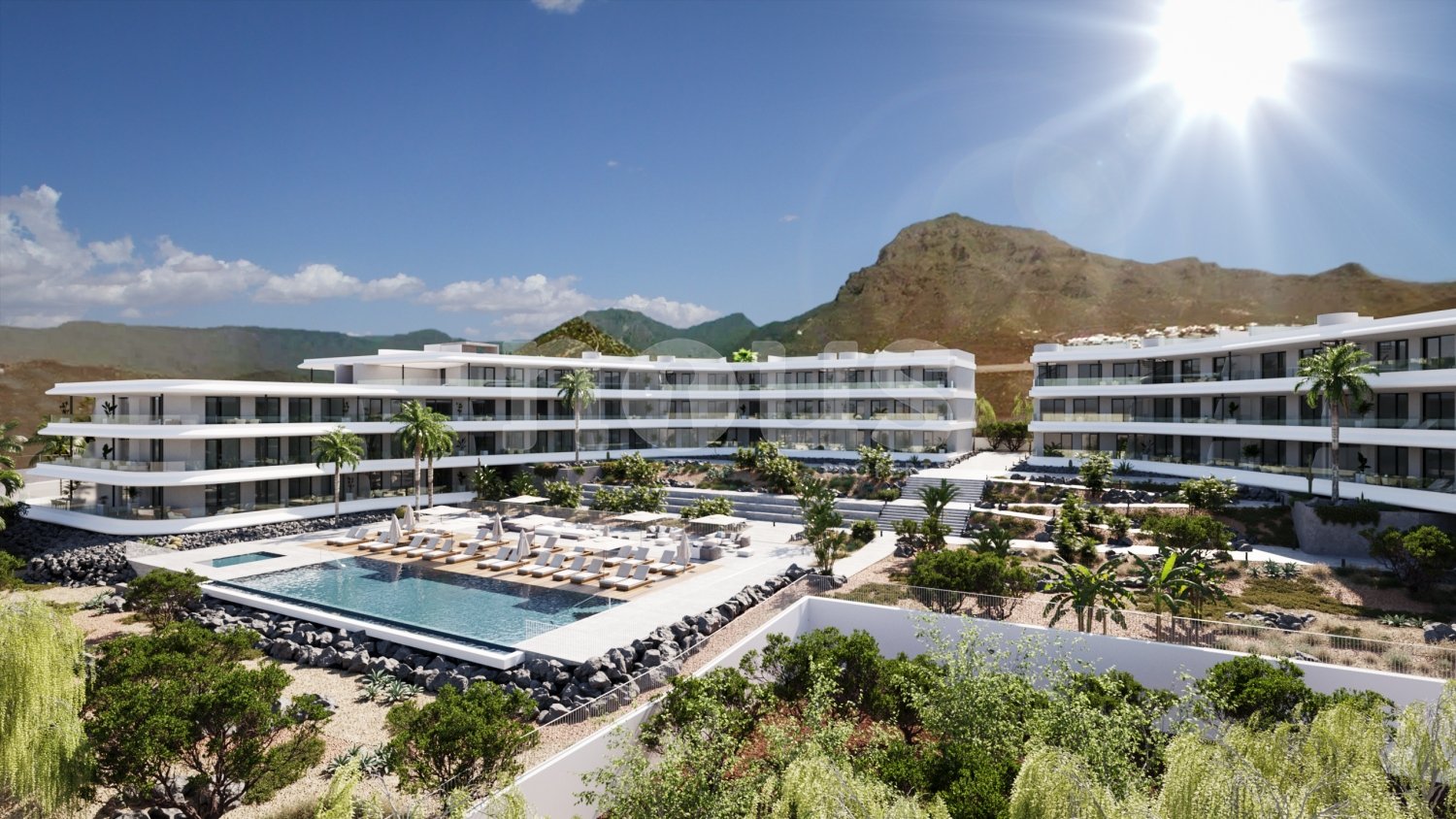 Wohnung in Adeje, Tenerife, Spanien 2 Schlafzimmer, 77 m2 Nr. 103020