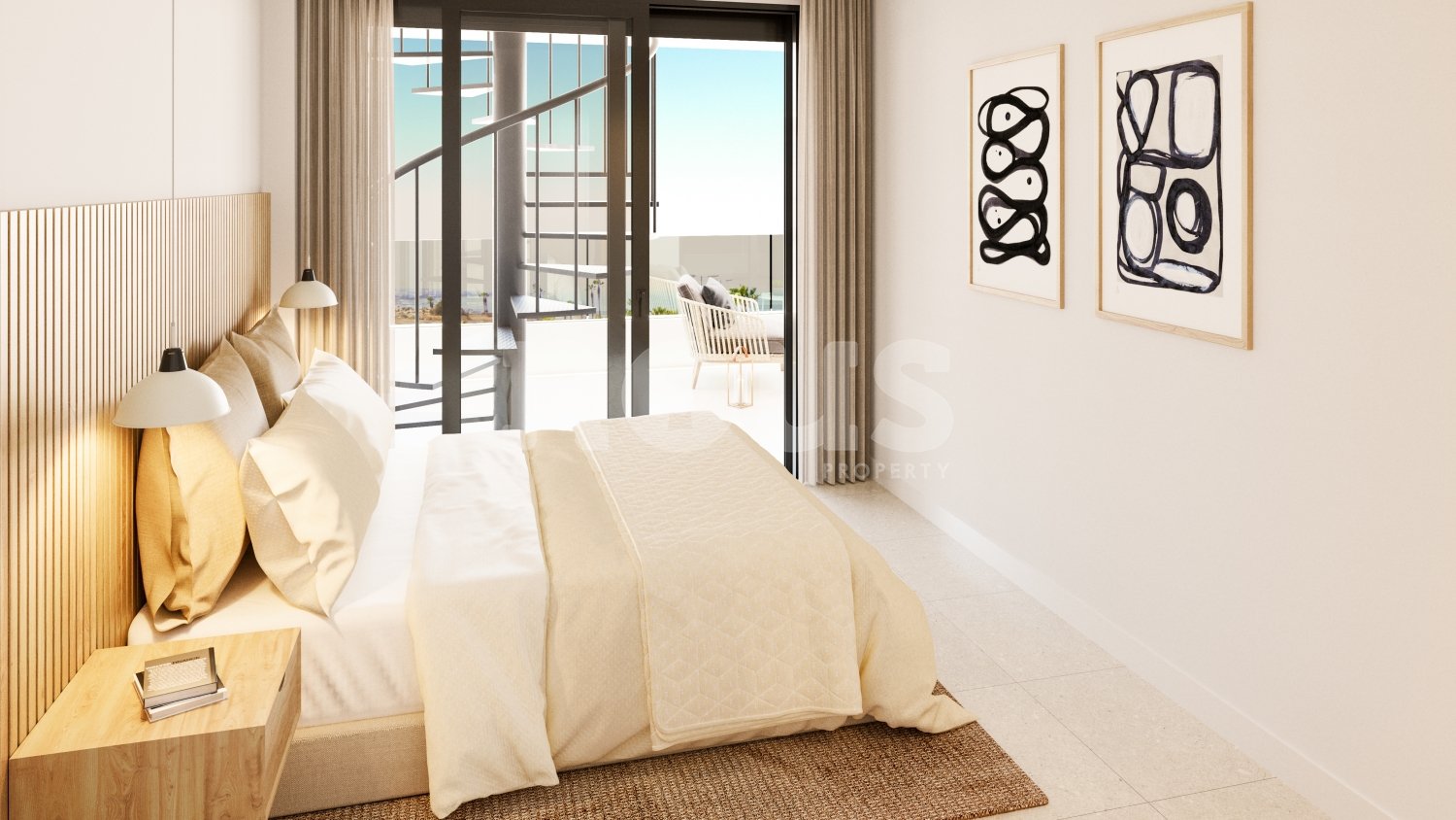 Wohnung in Adeje, Tenerife, Spanien 2 Schlafzimmer, 77 m2 Nr. 103020