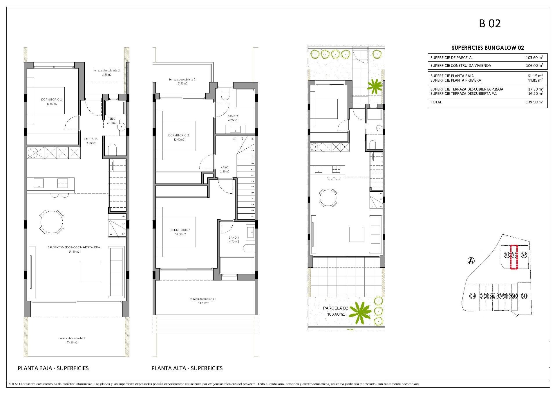 Townhouse à Finestrat, Alicante, Espagne 3 chambres, 106 m2 No. 94856