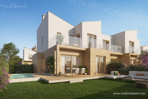 Kaupunkipientalo Denia, Alicante, Espanja 3 makuuhuonetta, 115 m2 No. 105373