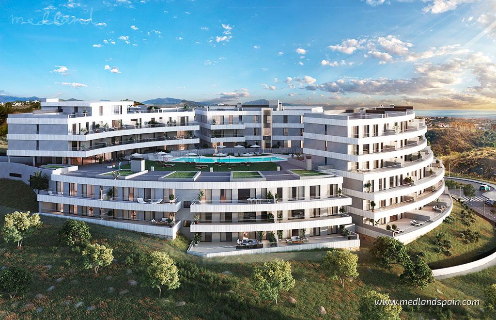 Квартира в Эстепона, Малага, Испания 2 спальни, 174м2 №62490