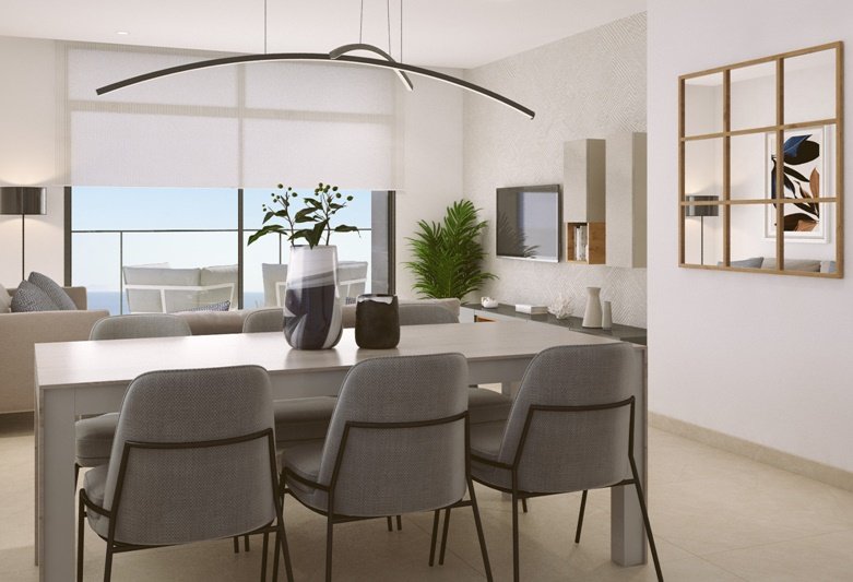 Apartamento en Benidorm, Alicante, España 3 dormitorios, 146 m2 No. 95095