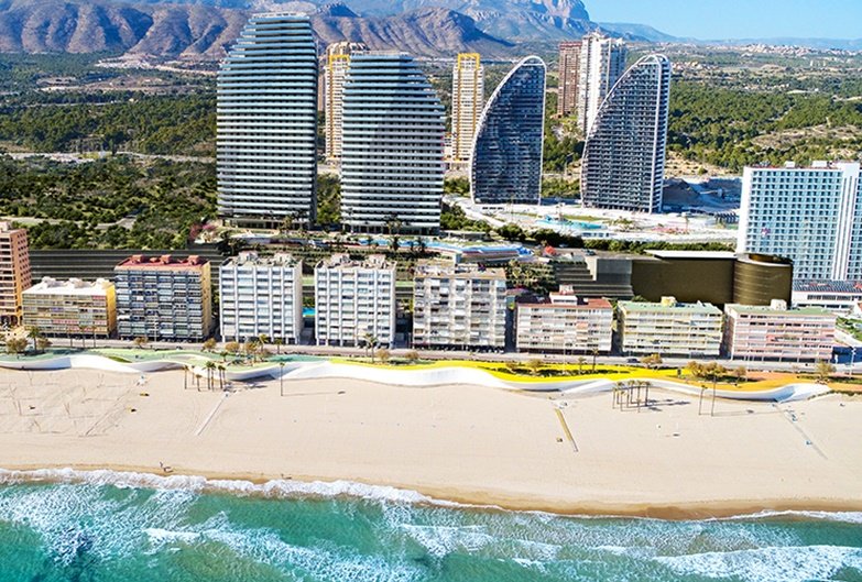 Apartamento en Benidorm, Alicante, España 3 dormitorios, 146 m2 No. 95095