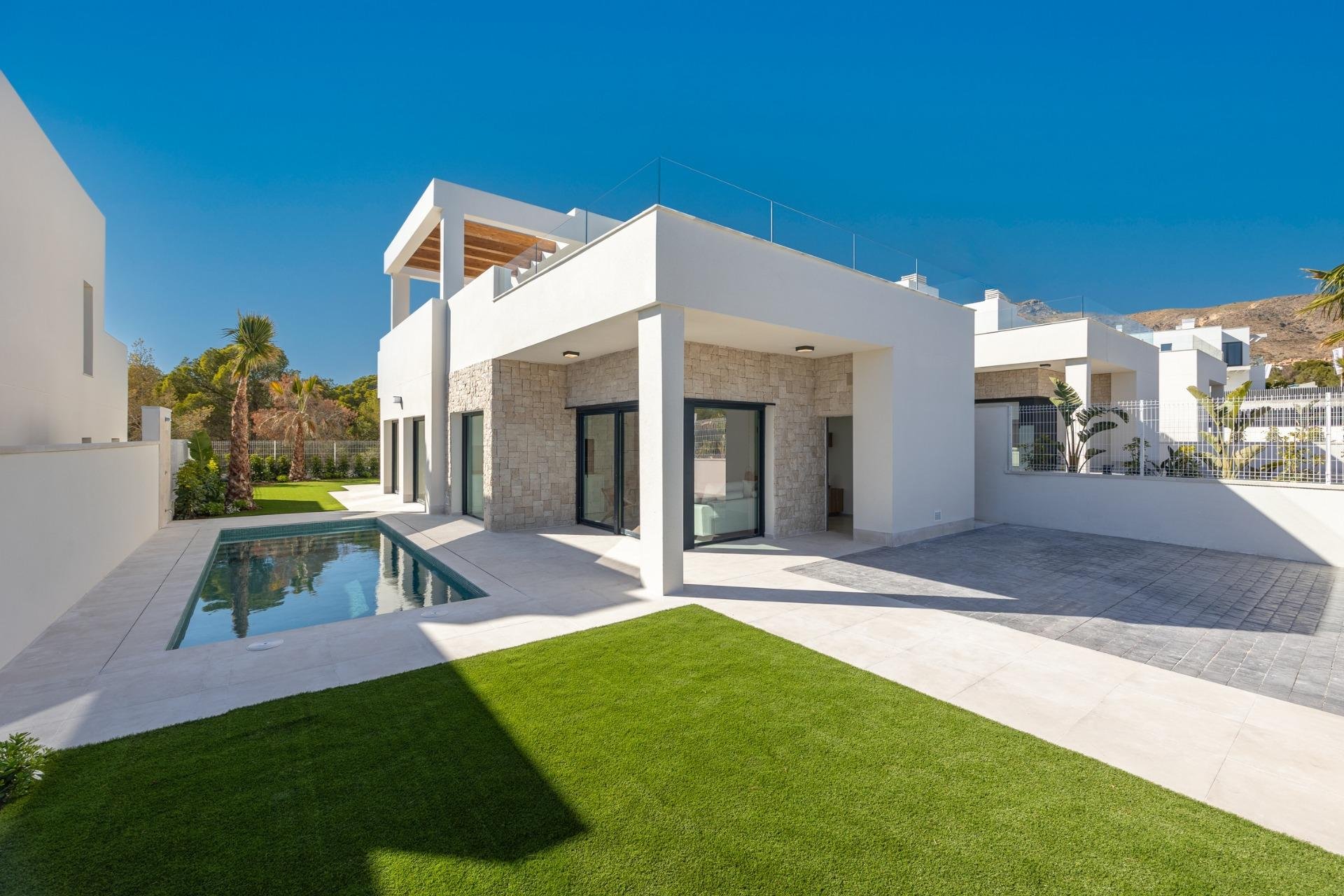 Villa a Finestrat, Alicante, Spagna 3 camere da letto, 136 mq. N° 111420