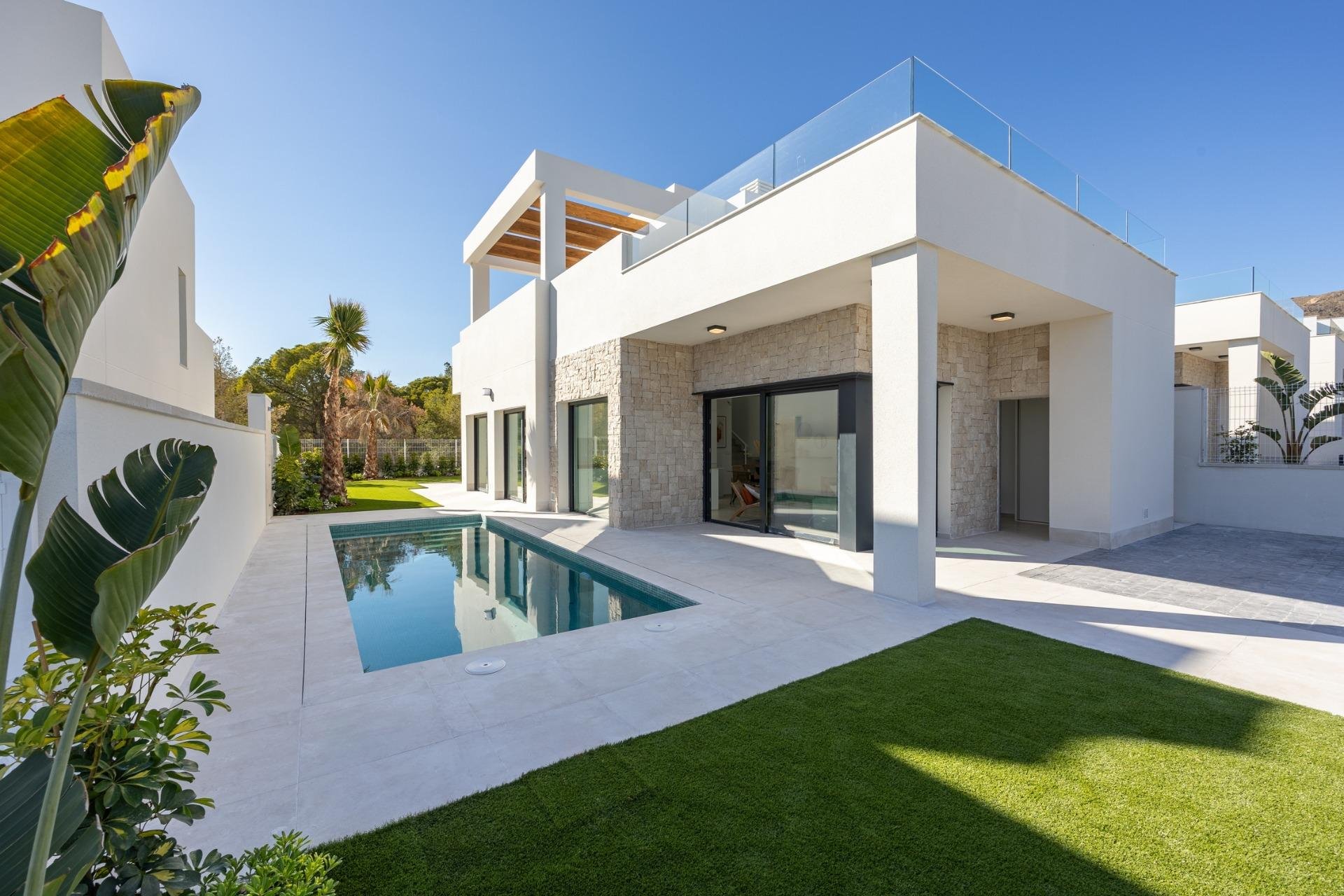 Villa a Finestrat, Alicante, Spagna 3 camere da letto, 136 mq. N° 111420