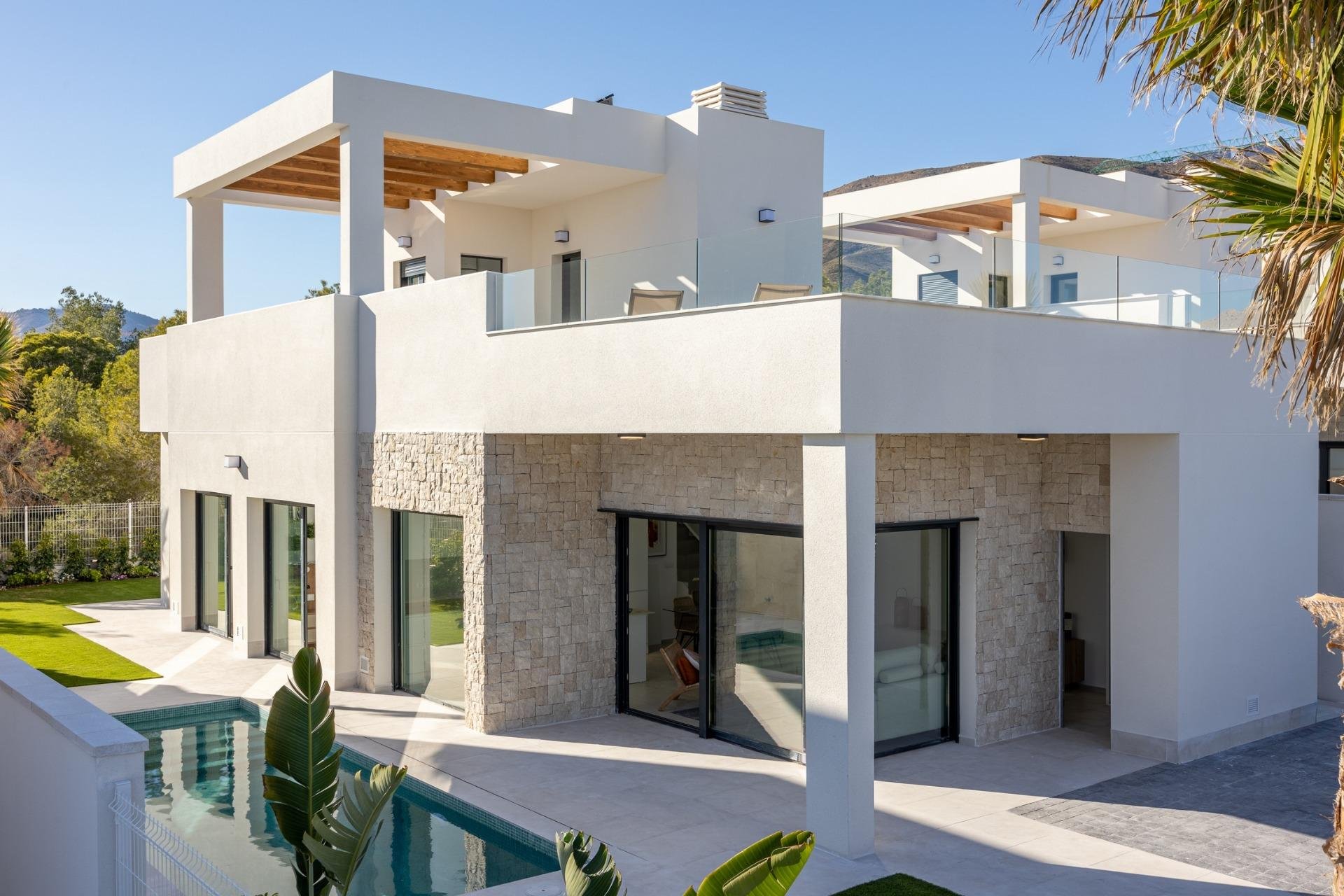 Villa a Finestrat, Alicante, Spagna 3 camere da letto, 136 mq. N° 111420
