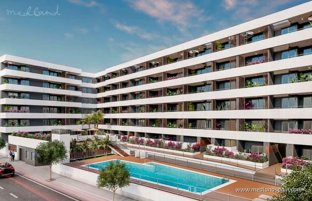 Appartamento a Aguilas, Murcia, Spagna 3 camere da letto, 112 mq. N° 108502