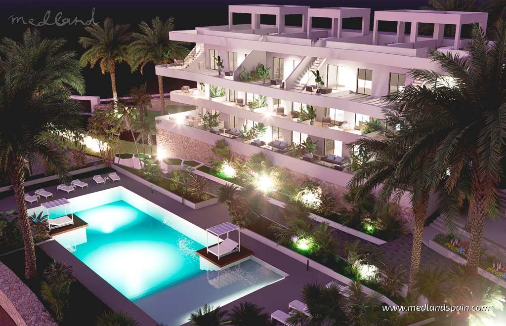 Appartamento a Finestrat, Alicante, Spagna 2 camere da letto, 68 mq. N° 108505