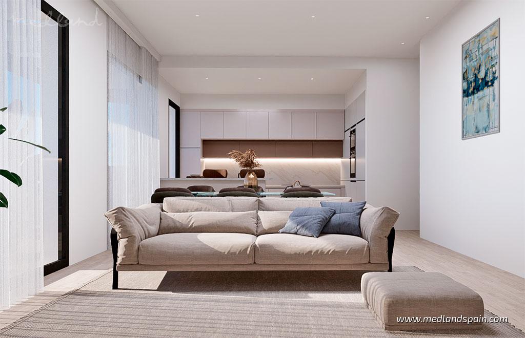Appartamento a Finestrat, Alicante, Spagna 2 camere da letto, 68 mq. N° 108505