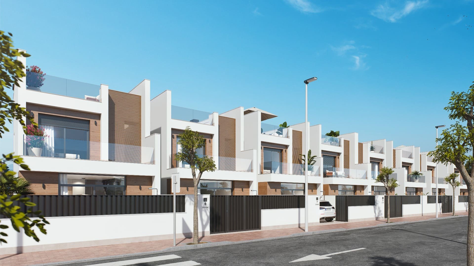 Villa en La Pinada Nature Resort, San Pedro del Pinatar, Murcia, Espagne 3 chambres, 107.46 m2 No. 90826