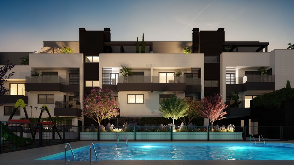 Penthouse w Las Rozas de Madrid, Madrid, Hiszpania 3 sypialnie, 142 mkw. nr 107734