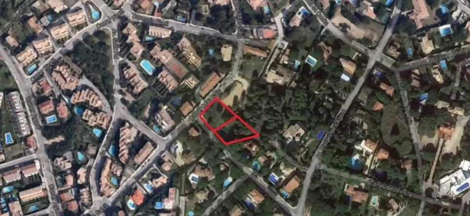 Земельный участок в С'Агаро, Герона, Испания №22349