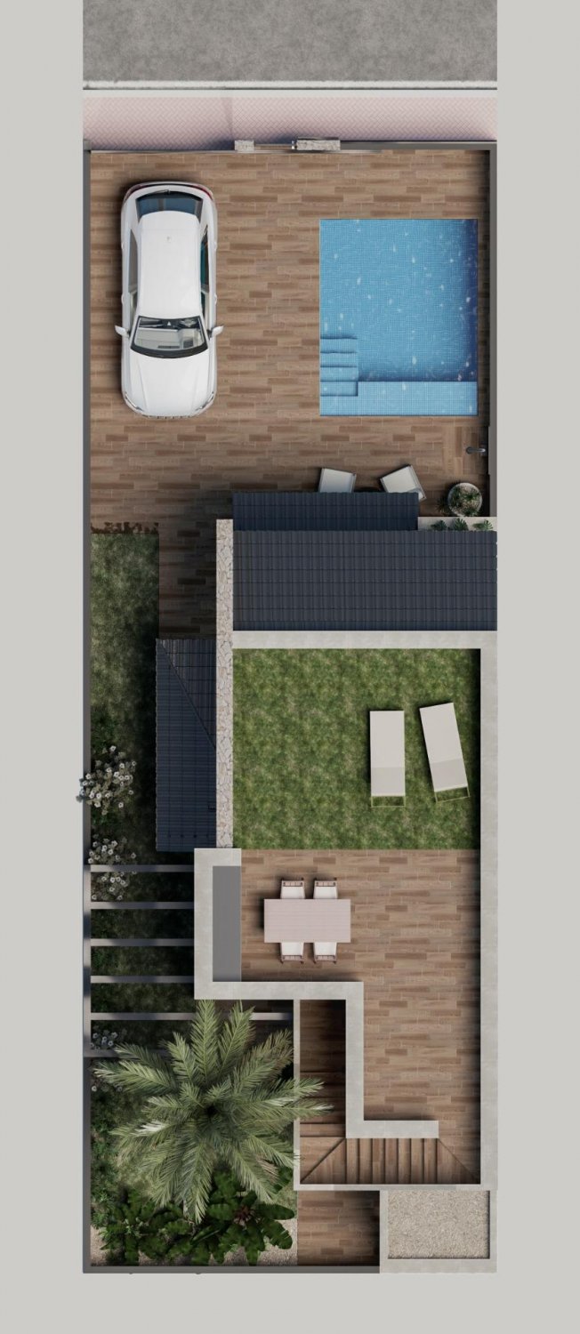 Villa à San Pedro del Pinatar, Murcia, Espagne 3 chambres, 134 m2 No. 112753