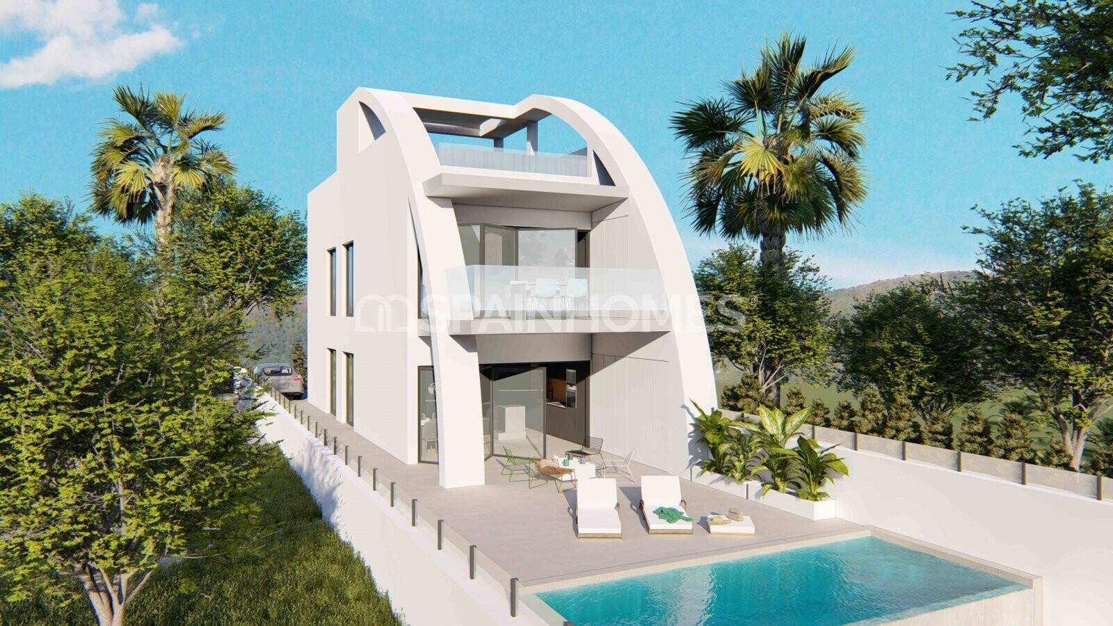 Квартира в Рохалес, Аликанте, Испания 4 спальни, 120м2 №108386