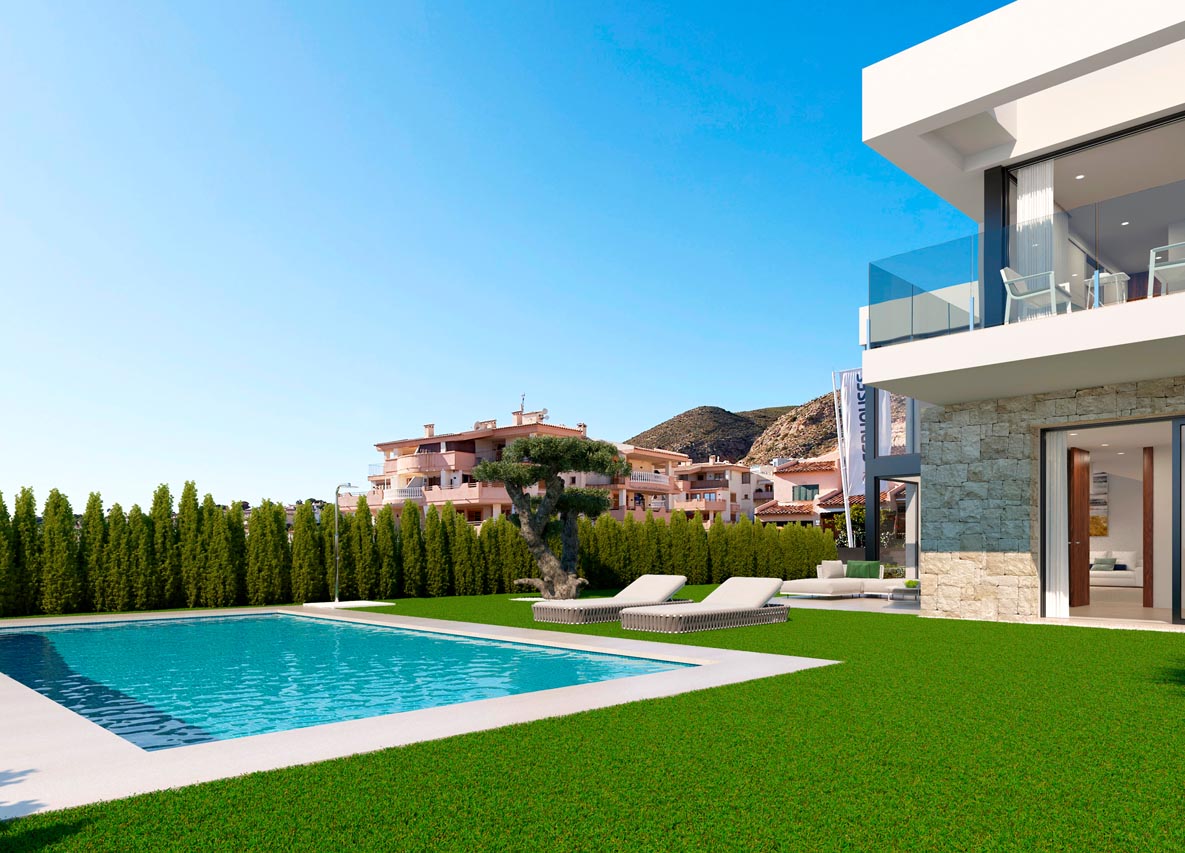 House in Finestrat, Alicante, Spain 3 bedrooms, 155 sq.m. No. 101569