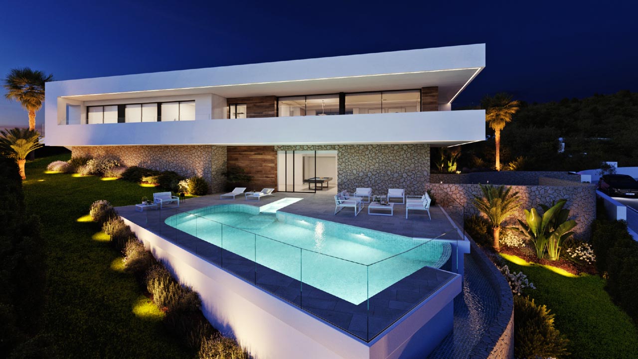 Māja Benitachell, Alicante, Spānijā 3 istabas, 613 m2 Nr. 101604