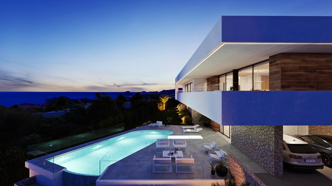 Māja Benitachell, Alicante, Spānijā 3 istabas, 613 m2 Nr. 101604