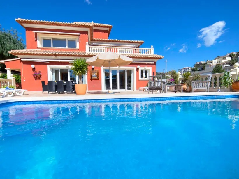Willa w Calpe, Alicante, Hiszpania 5 sypialni, 220 mkw. nr 89400