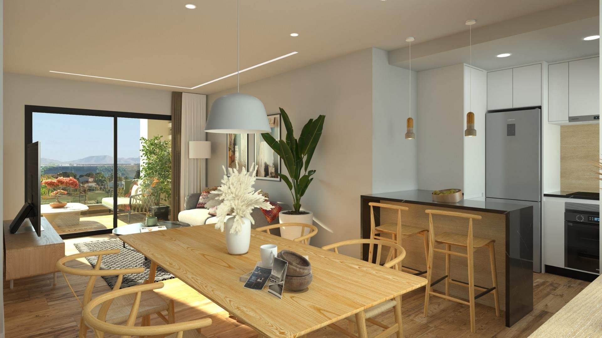 Apartament w Los Alcazares, Murcia, Hiszpania 3 sypialnie, 105 mkw. nr 117584
