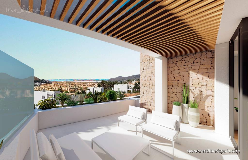 Dzīvoklis La Manga del Mar Menor, Murcia, Spānijā 2 istabas, 96 m2 Nr. 108798