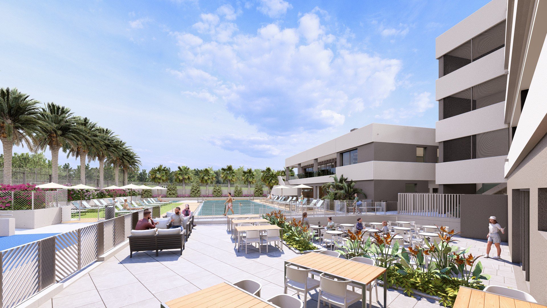 Apartament w Torrevieja, Alicante, Hiszpania 1 sypialnia, 86 mkw. nr 89391