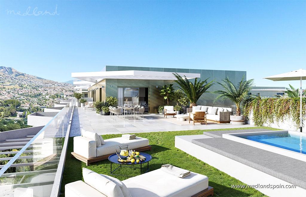 Apartament w Mijas Costa, Malaga, Hiszpania 3 sypialnie, 129 mkw. nr 108917