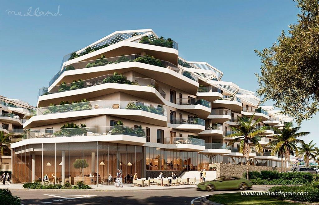 Apartament w Mijas Costa, Malaga, Hiszpania 3 sypialnie, 129 mkw. nr 108917