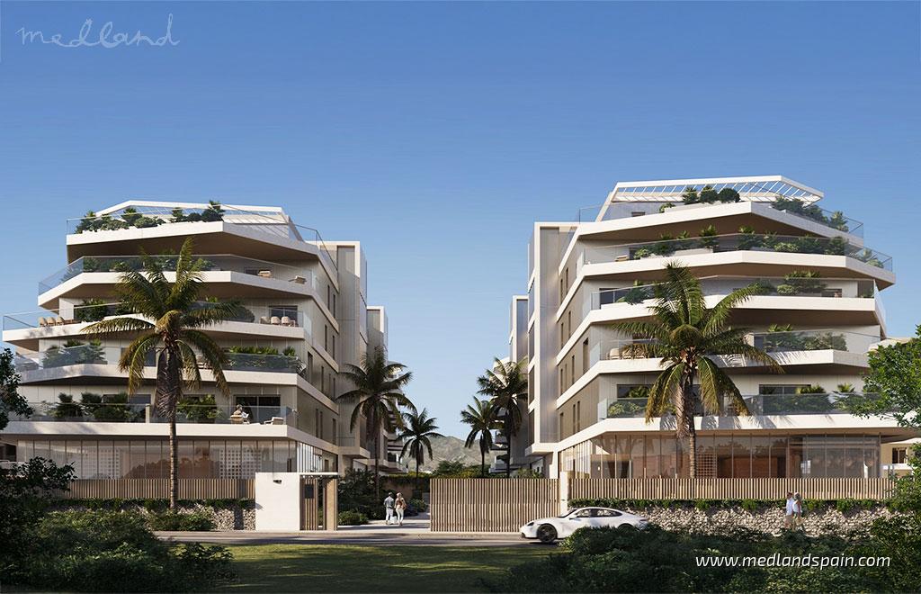 Apartament w Mijas Costa, Malaga, Hiszpania 3 sypialnie, 129 mkw. nr 108917