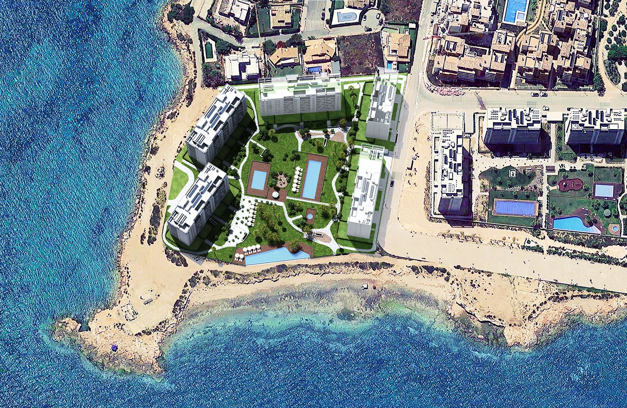 Huoneisto Punta Prima, Alicante, Espanja 2 makuuhuonetta, 75 m2 No. 113627