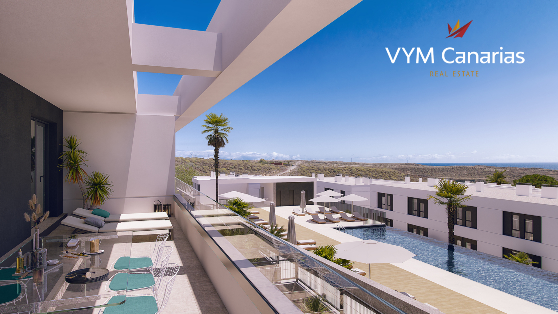 Wohnung in Abades, Tenerife, Spanien 2 Schlafzimmer, 68 m2 Nr. 113523