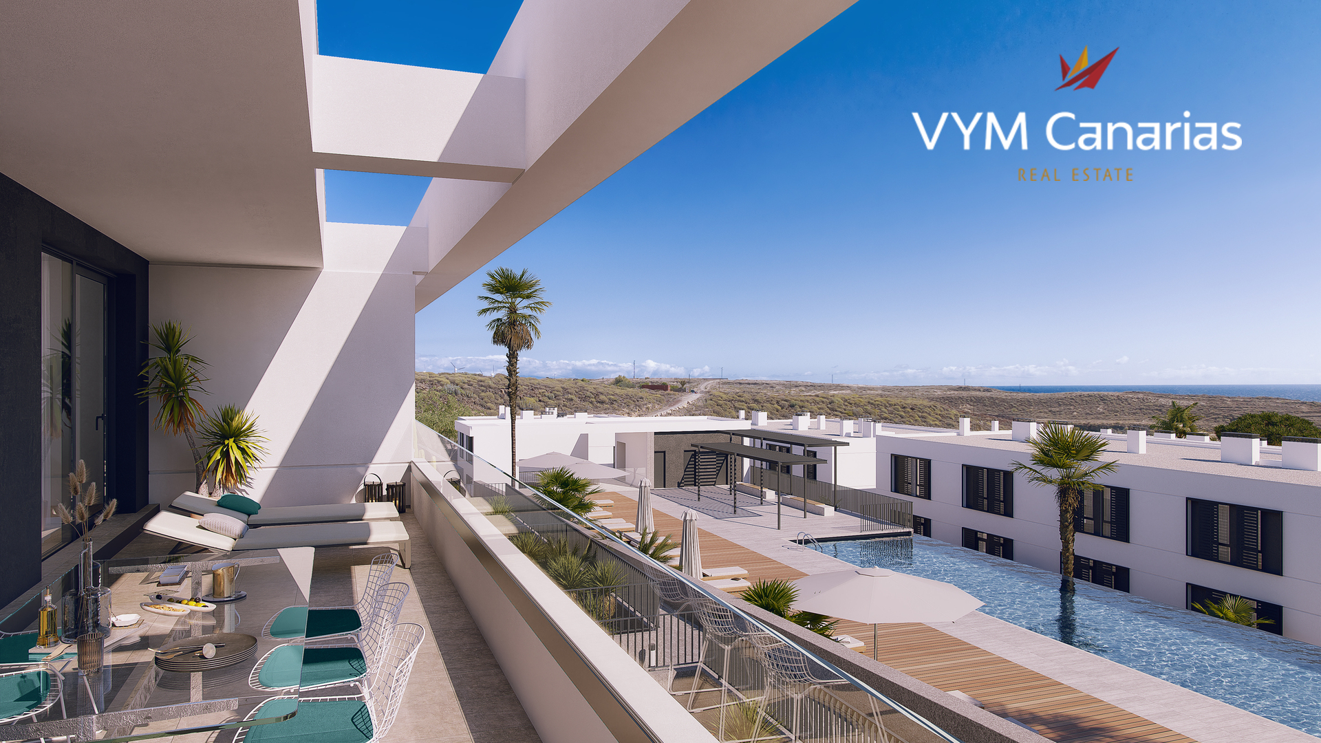 Wohnung in Abades, Tenerife, Spanien 2 Schlafzimmer, 68 m2 Nr. 113523