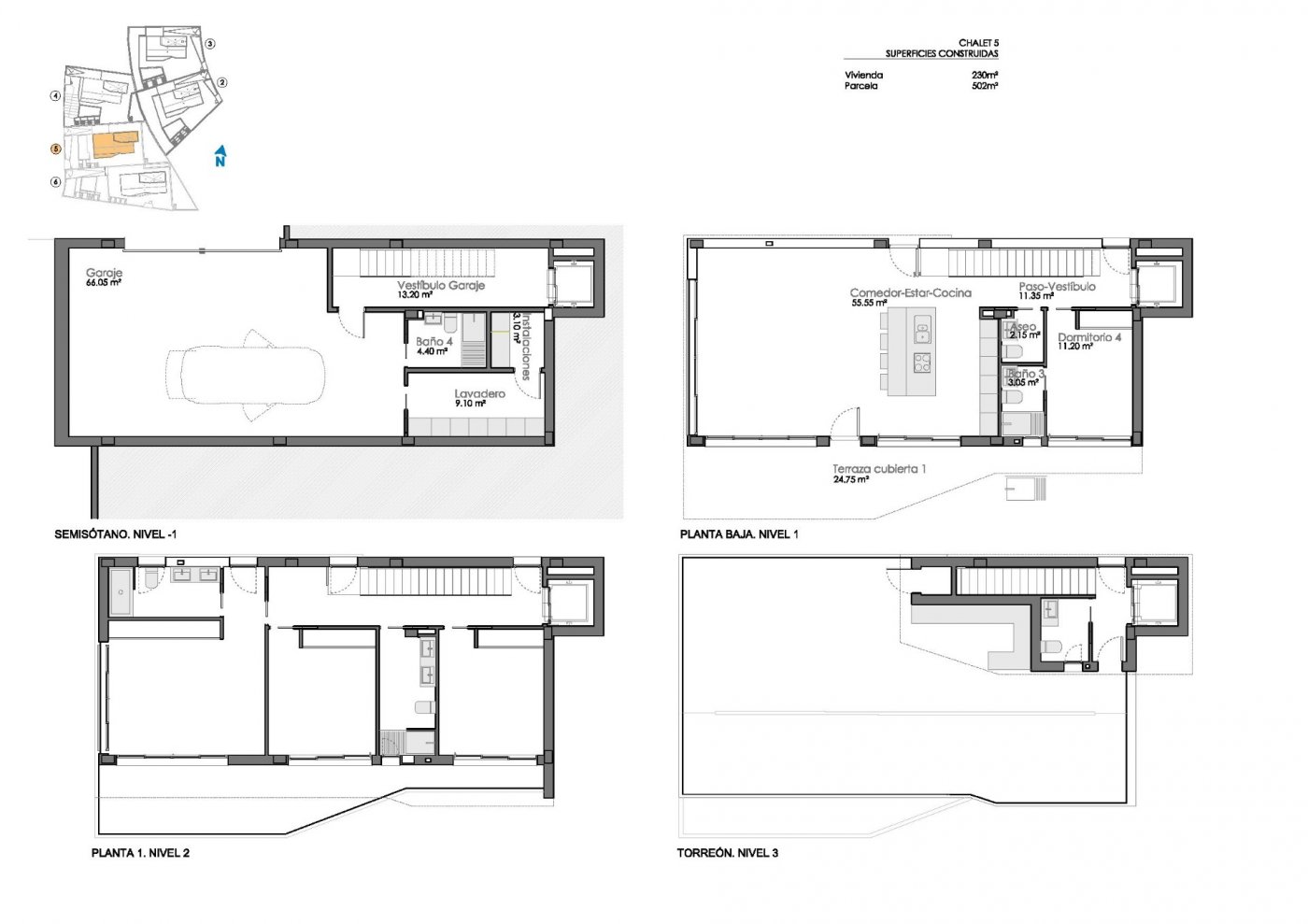 Villa à Alicante, Espagne 4 chambres, 398 m2 No. 103609