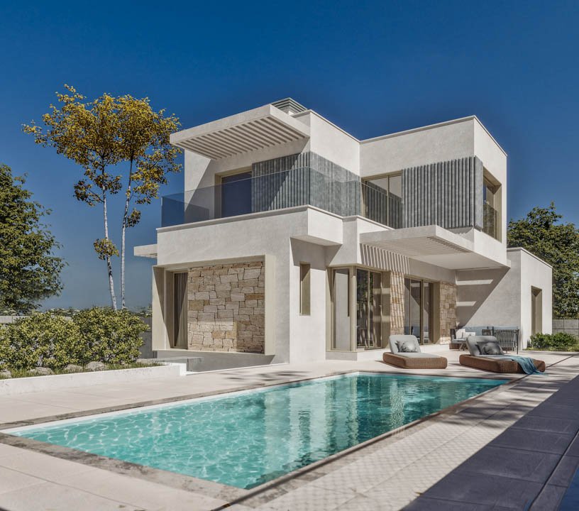 Villa a Finestrat, Alicante, Spagna 3 camere da letto, 252 mq. N° 84684